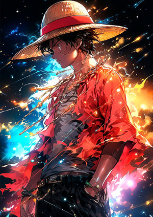 Cosmic Voyager Luffy