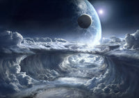 Interactive 3D product tour of a Chromix premium metal poster with magnetic wall mount