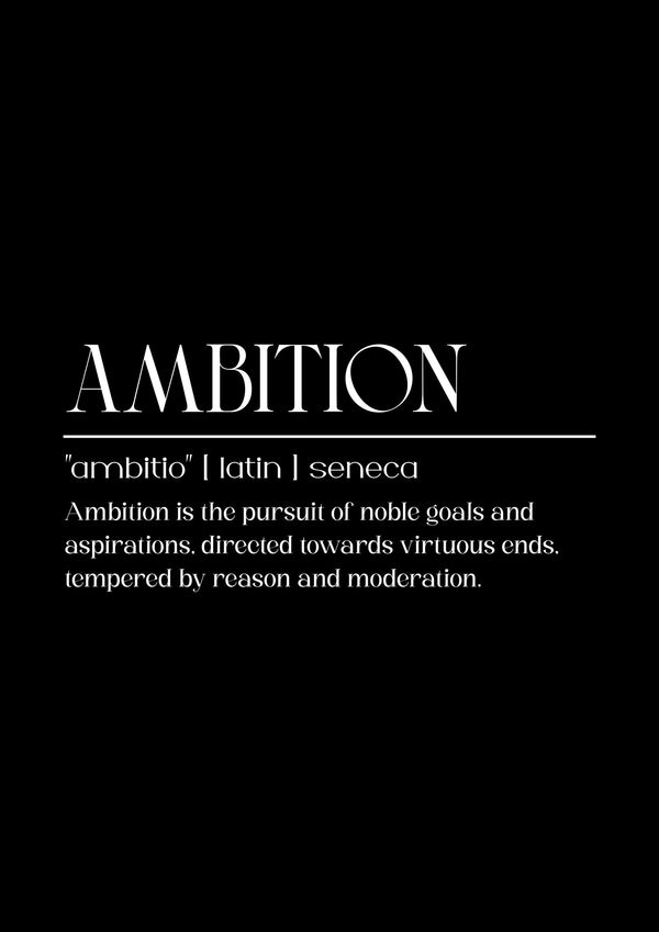 Ambition - Black