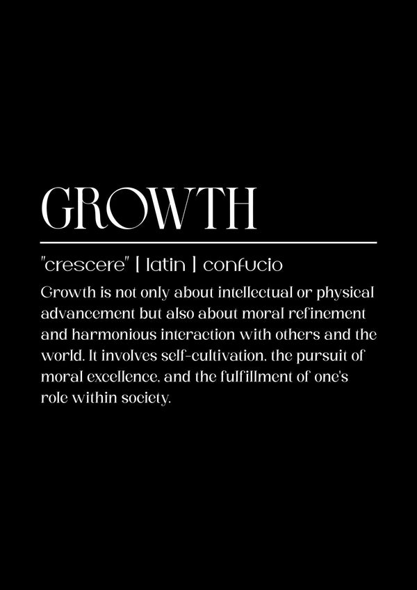 Growth - Black